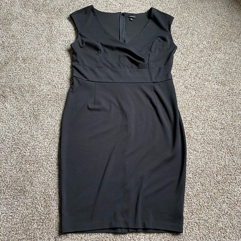 Torrid | Pinup Pencil Dress | Size: 14 | Black